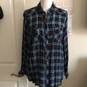Plaid Button Up